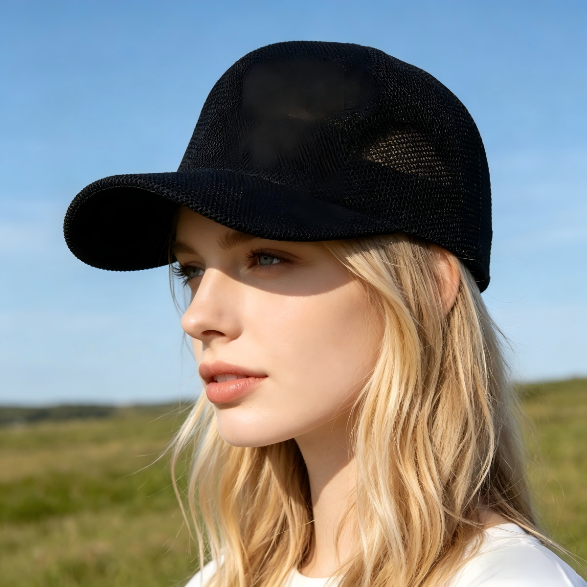 Paper Straw Color - 2026 Summer Breathable Straw Baseball Caps
