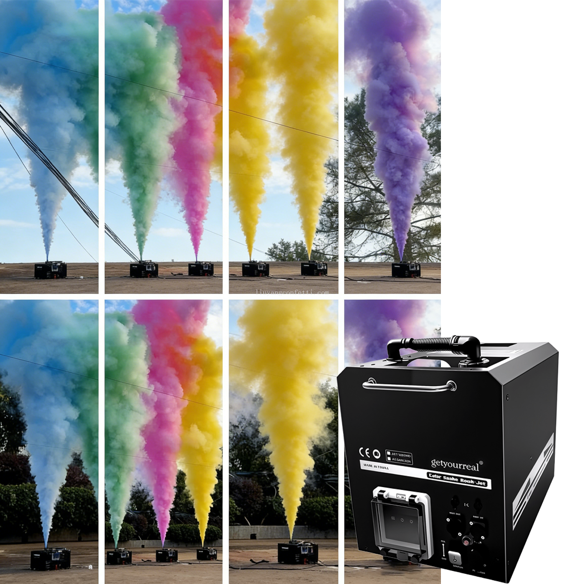 Event Party Dj - Event Color Smoke Machine Remote DMX512