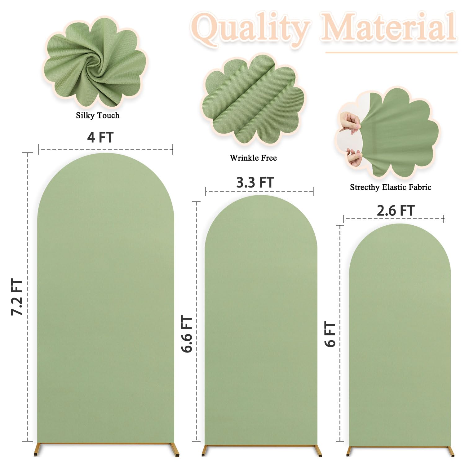 Wedding Arch Cover Set of 3 Sp - Balloon Arch Kit のレビューと価格