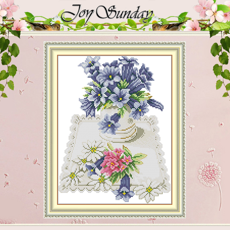 Blue Flowers On Lace Napkins P - Napkin Folding Set のレビューと価格
