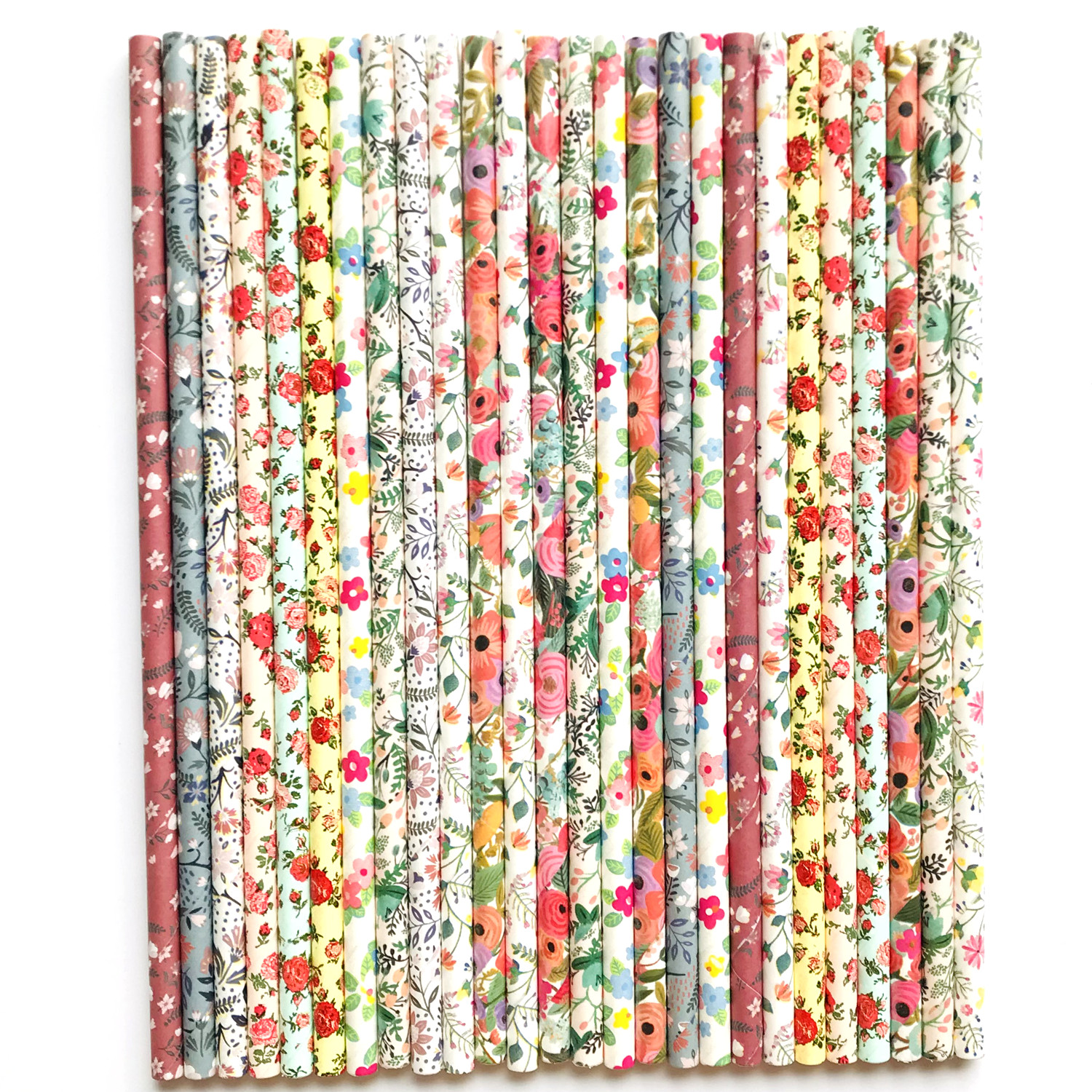 1000 Pcs Pick Your Colors Vint - Paper Straw Color のレビューと価格