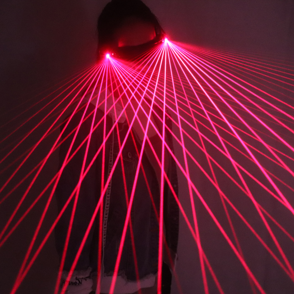 Red Laser Glasses 650nm LED Gl - Event Party Dj のレビューと価格