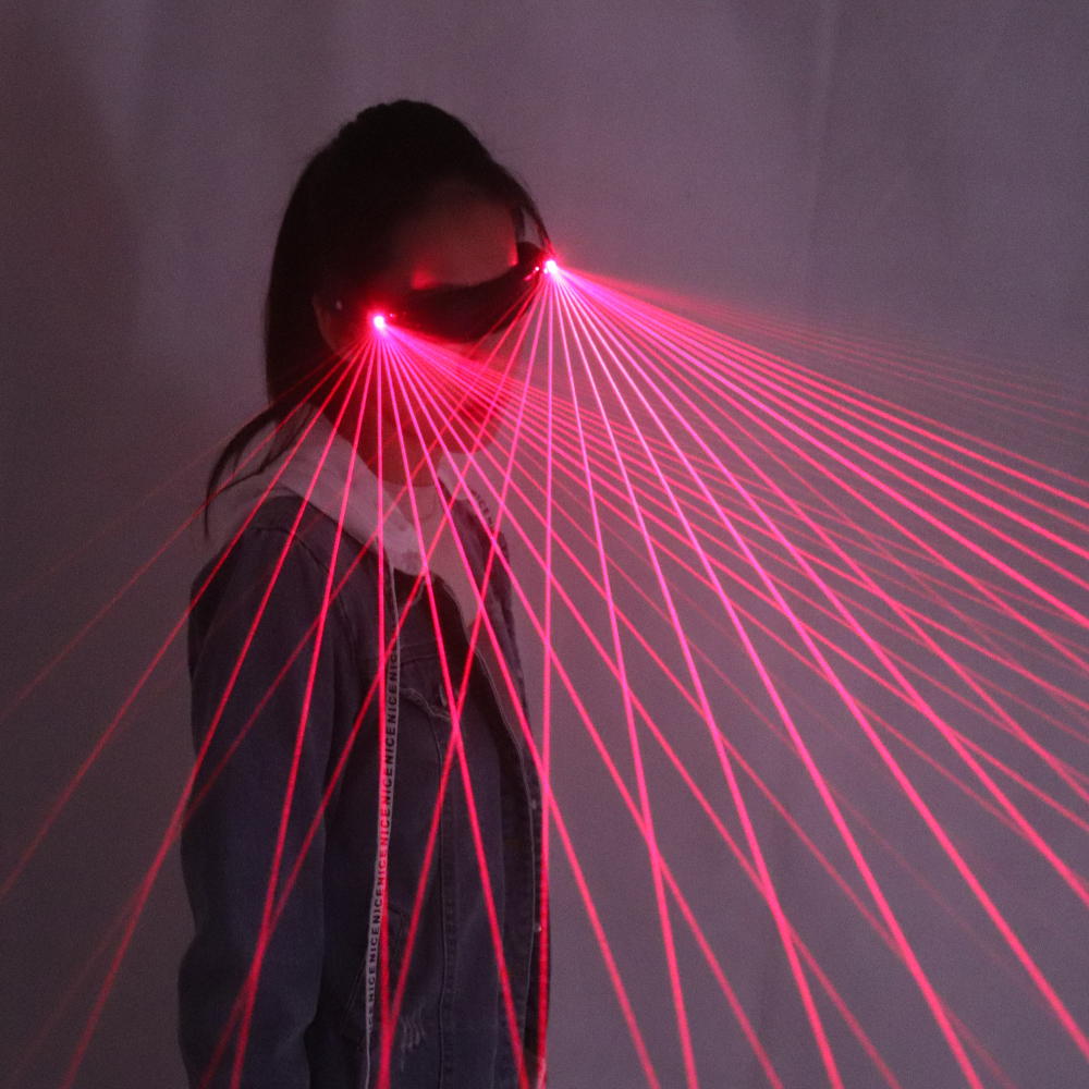 Red Laser Glasses 650nm LED Gl - Event Party Dj のレビューと価格