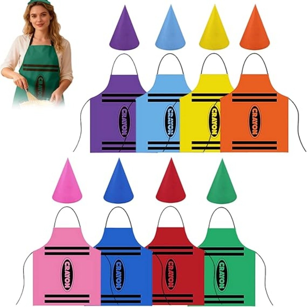 New Colorful Crayon Themed Gno - Party Hat Cone のレビューと価格