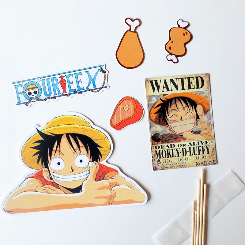 3-6pcs One Piece cake decorati - Event Support のレビューと価格