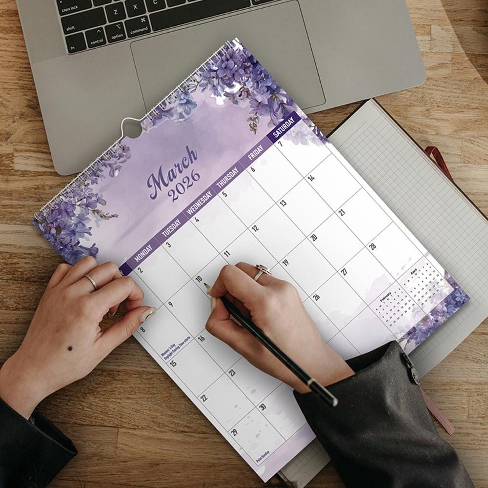 2026 Jan.- 2027 Jun. Wall Cale - Flower Wall Panel のレビューと価格