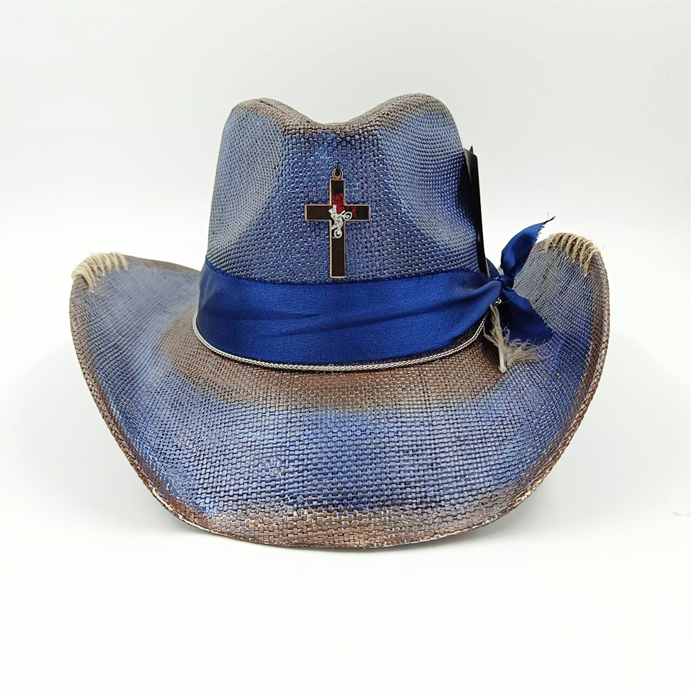 Western summer cowboy hat stra - Paper Straw Color のレビューと価格