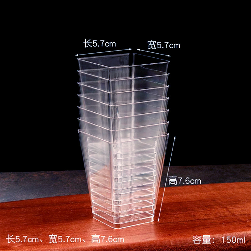 25/50/100 Pack 5oz Mini Desser - Plastic Cup 50Pcs のレビューと価格