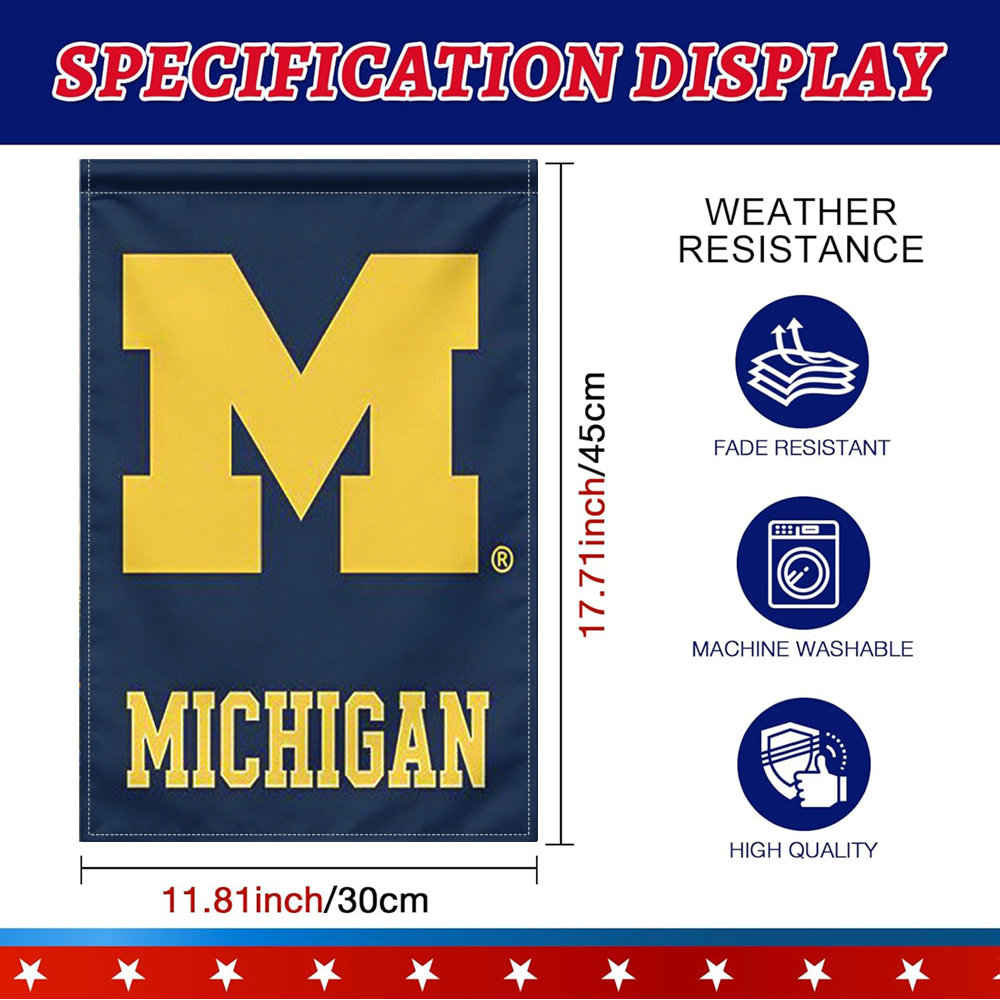 1PC, Michigan Wolverines Garde - Party Banner Gold のレビューと価格