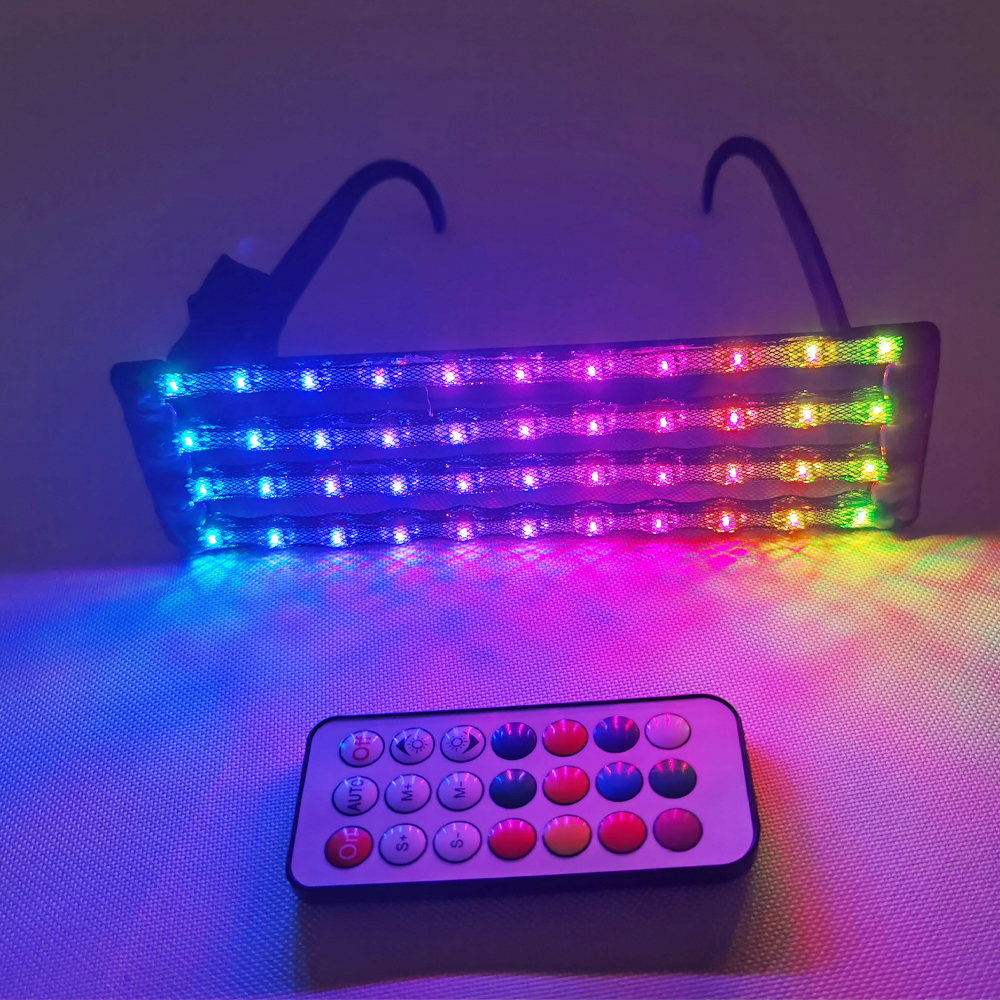 Fashion Glow Party Glasses Lig - Event Party Dj のレビューと価格
