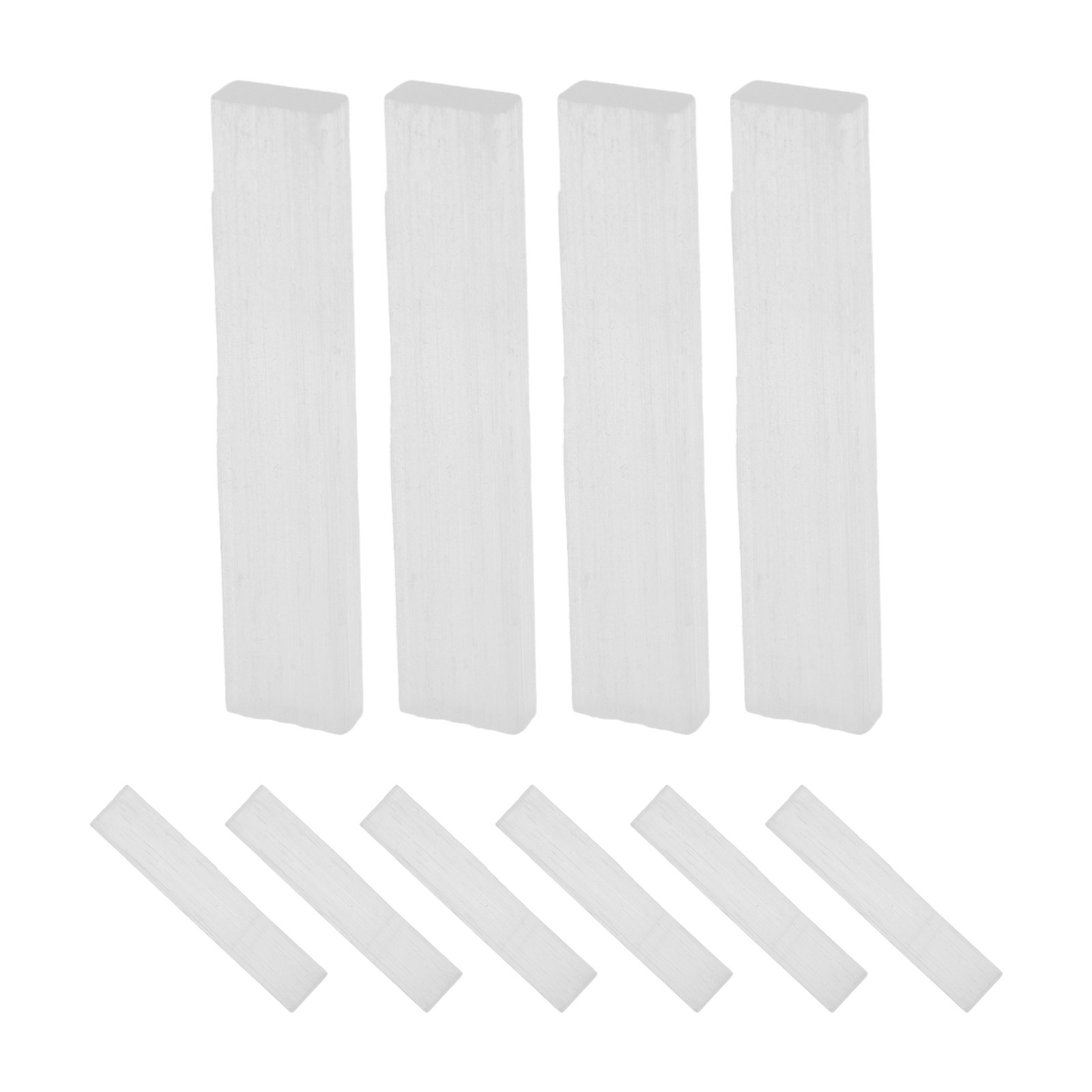 10Pcs Natural Moroccan Selenit - Centerpiece Stick のレビューと価格