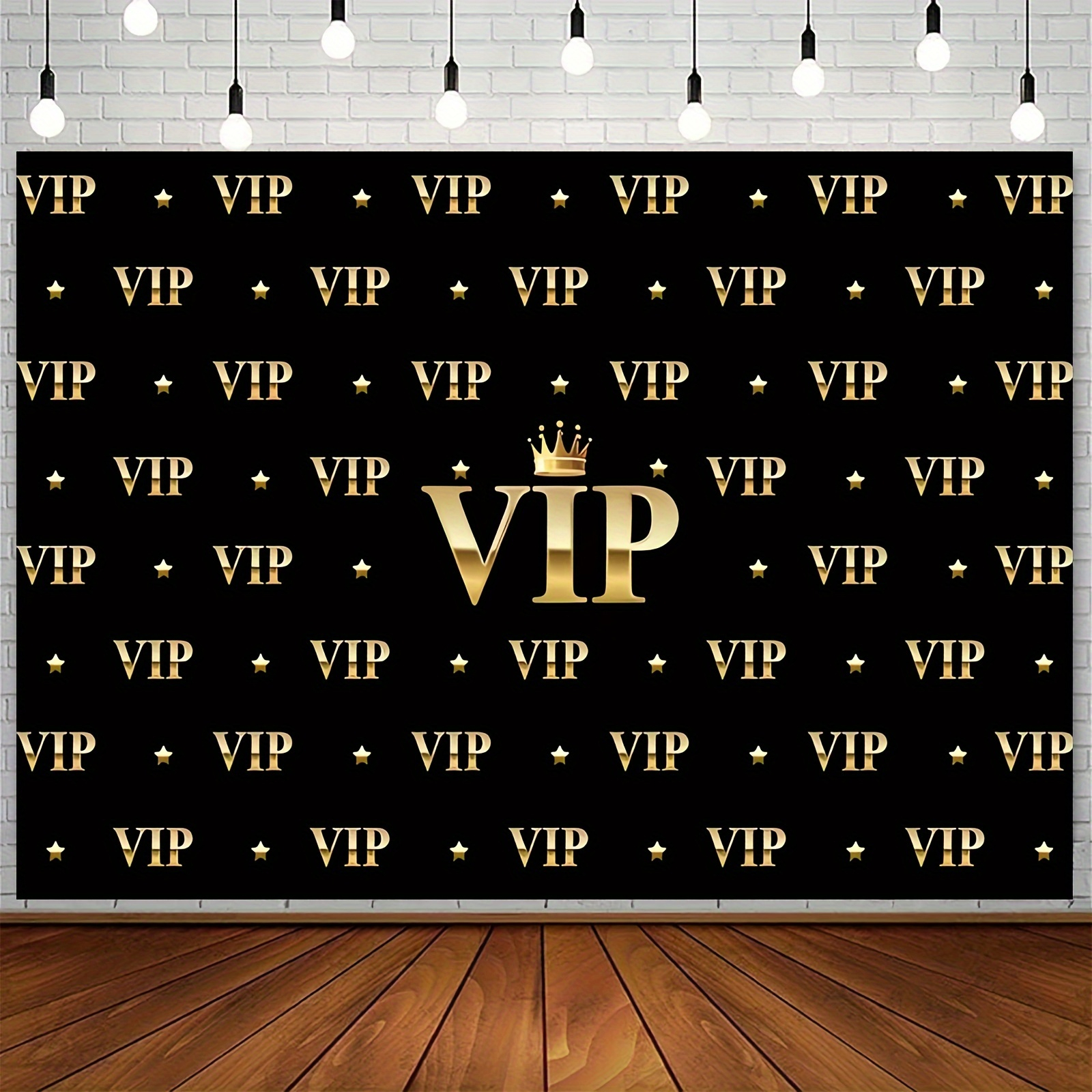 VIP Royal Crown Black Gold Tap - Party Banner Gold のレビューと価格