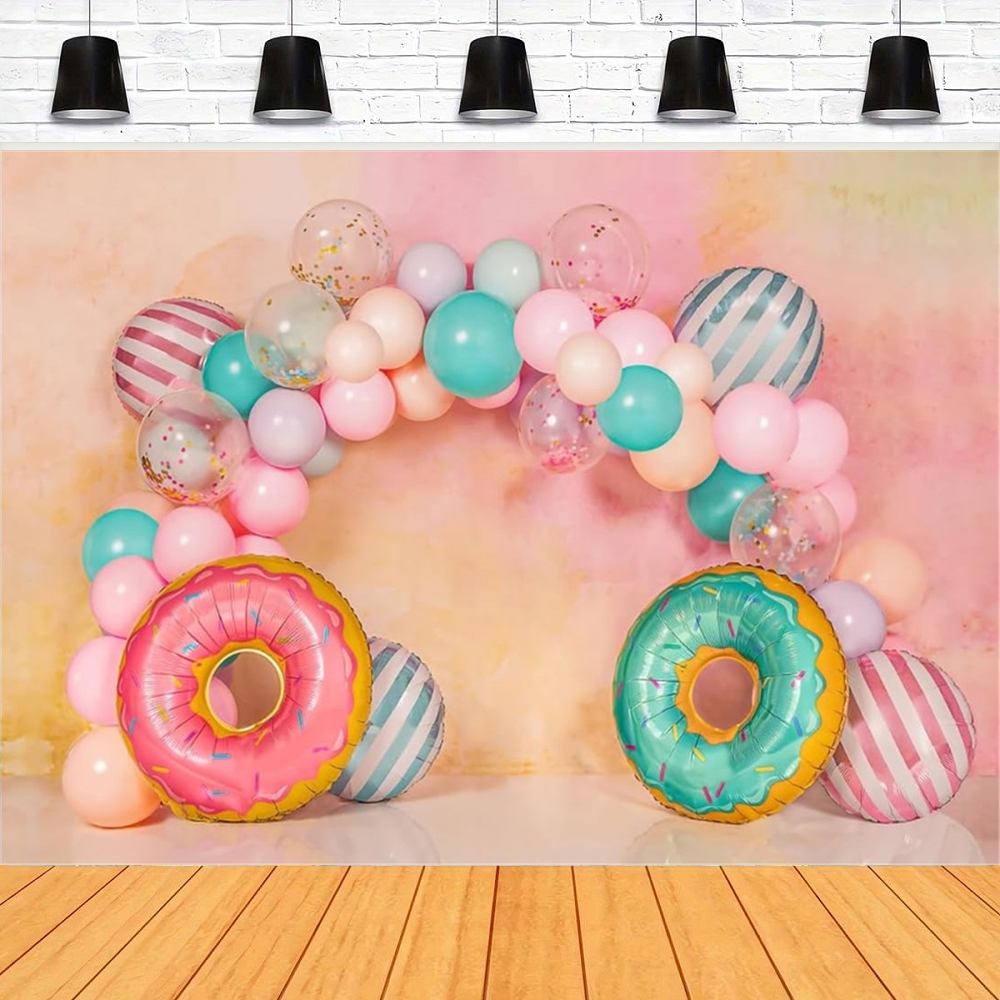 Donut Photography Backdrop Pin - Dessert Table Backdrop のレビューと価格