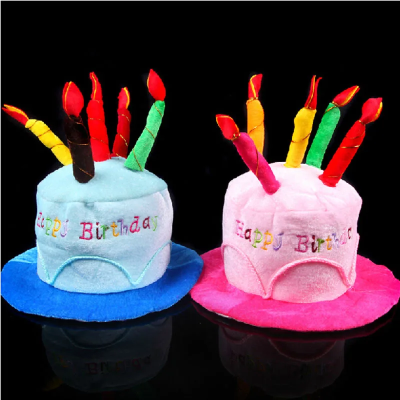 Birthday Cake Hat Birthday Can - Party Hat Cone のレビューと価格