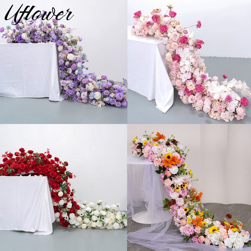 Uflower 200cm Luxury Rose Arti - Flower Wall Panel のレビューと価格