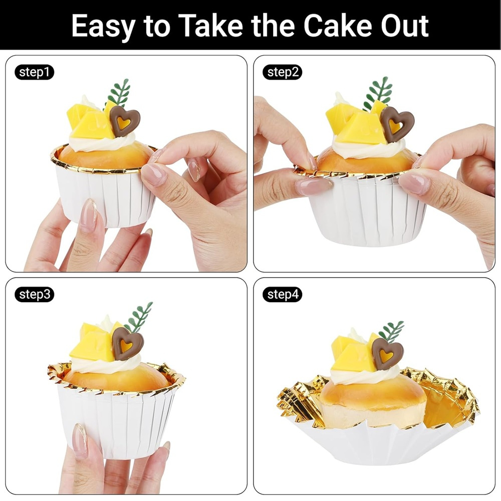 50 pcs Muffins Cup Paper Cupca - Plastic Cup 50Pcs のレビューと価格