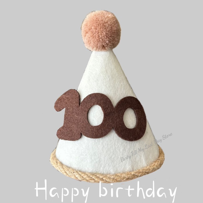 1Pc INS Kids Birthday Hat Non- - Party Hat Cone のレビューと価格
