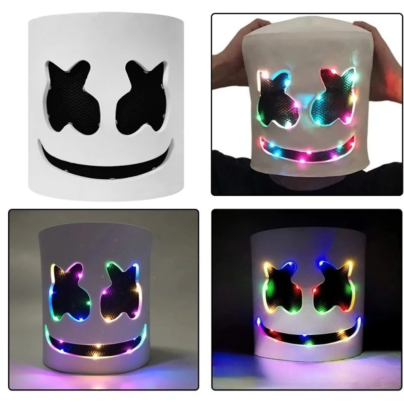 Cold light LED DJ mask lifelik - Event Party Dj のレビューと価格