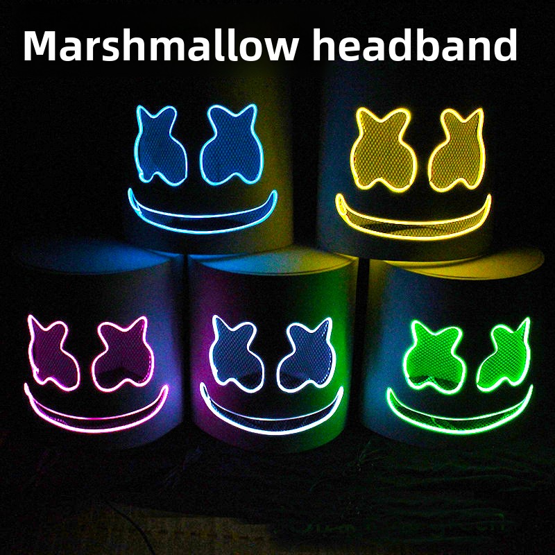 Cold light LED DJ mask lifelik - Event Party Dj のレビューと価格