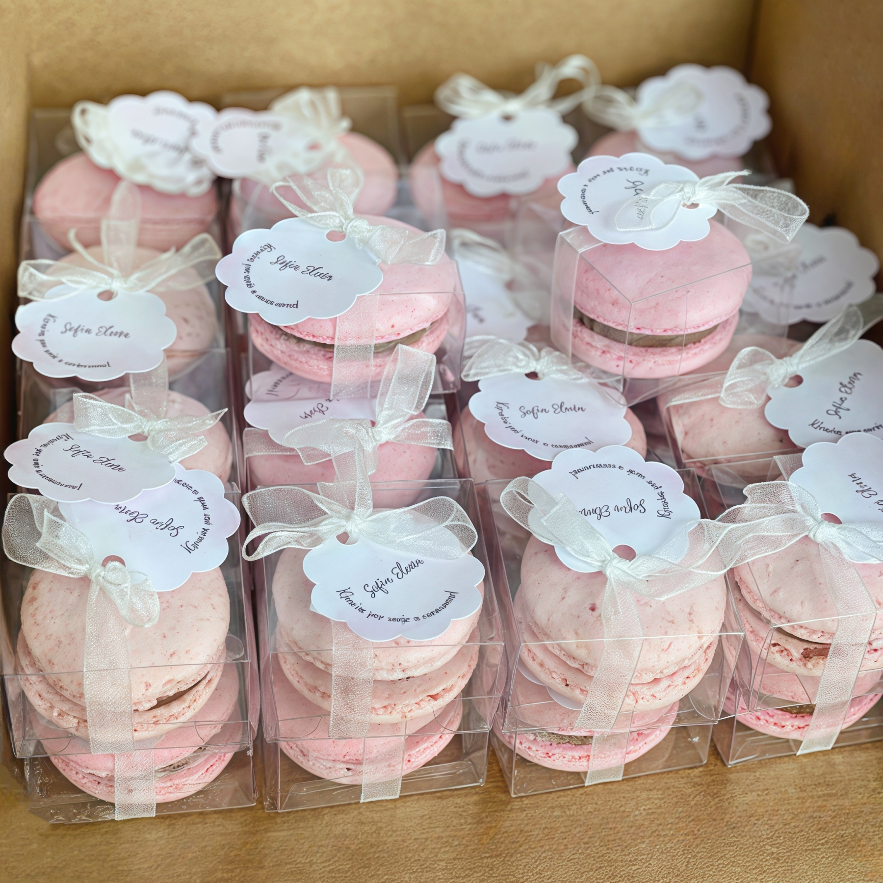 50-200Pcs Mini Macaron Boxes C - Event Party Box のレビューと価格