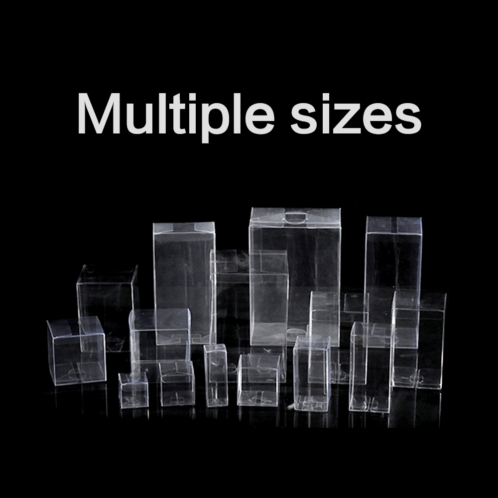50pcs Clear PVC Plastic Box We - Event Party Box のレビューと価格