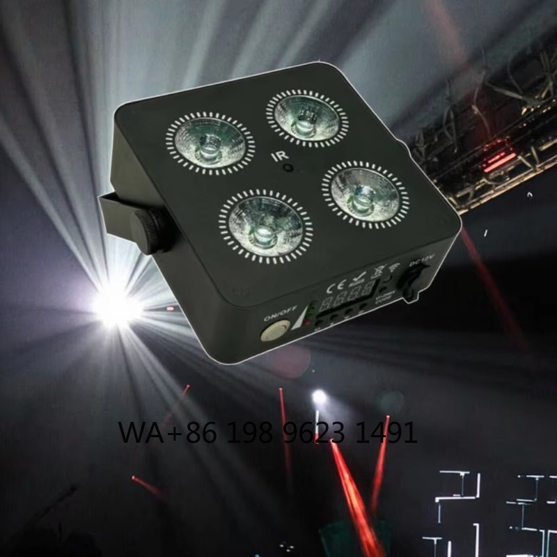 4X18W Flat Mini LED Par Light  - Event Party Dj のレビューと価格