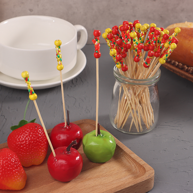 100Pcs/Pack Creative Fruit For - Centerpiece Stick のレビューと価格