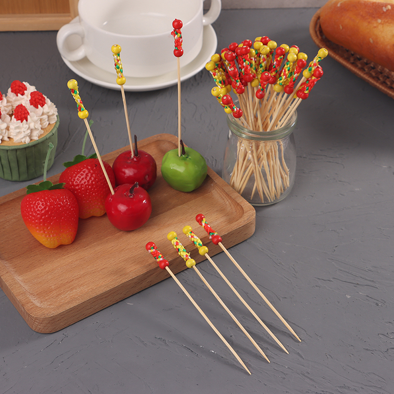 100Pcs/Pack Creative Fruit For - Centerpiece Stick のレビューと価格