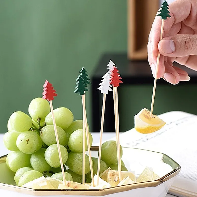 200/50PCS Christmas Fruit Skew - Centerpiece Stick のレビューと価格