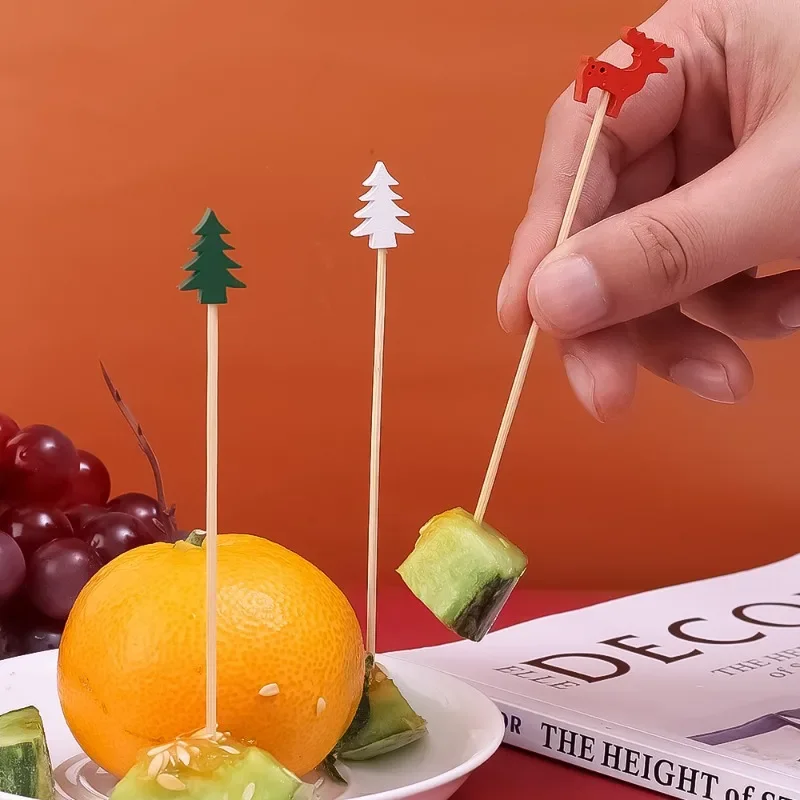 200/50PCS Christmas Fruit Skew - Centerpiece Stick のレビューと価格