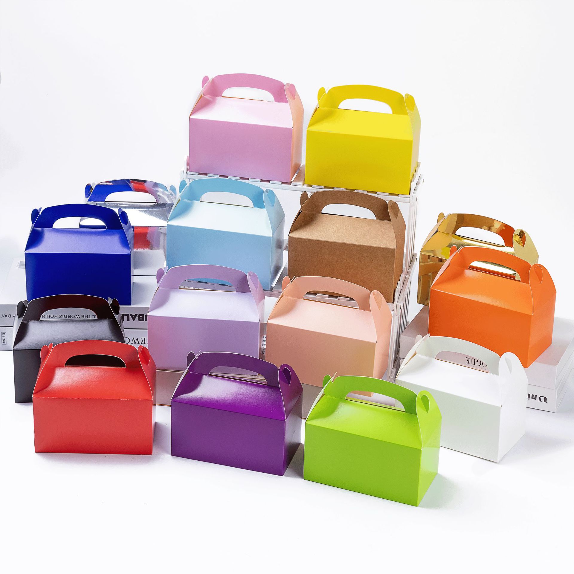10-30pcs Gift Boxes with Handl - Event Party Box のレビューと価格