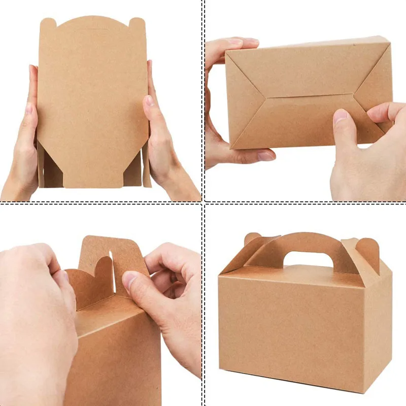 10-30pcs Gift Boxes with Handl - Event Party Box のレビューと価格