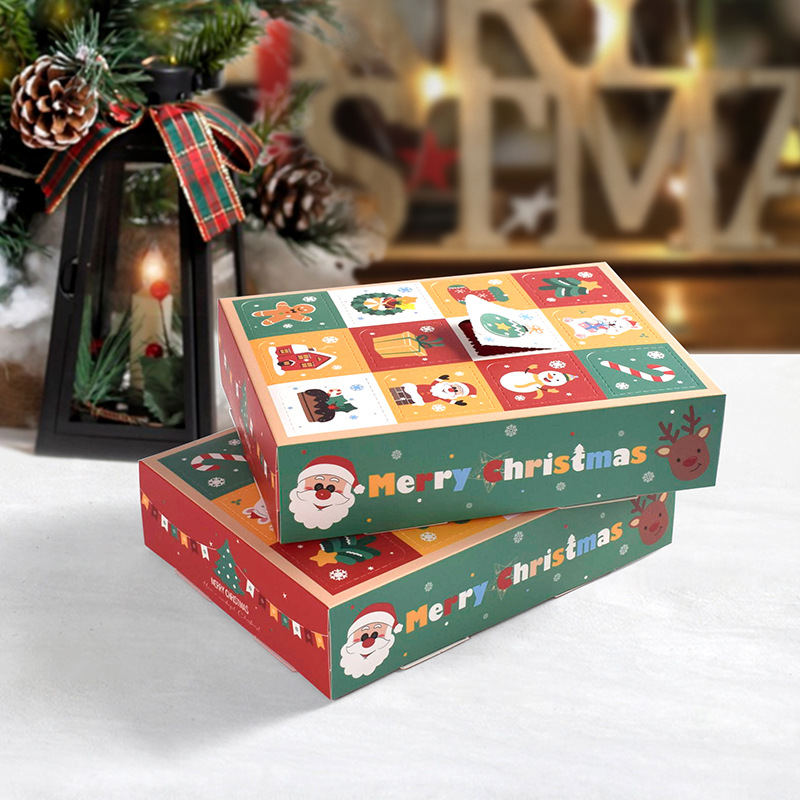 2/4pcs Creative Christmas Gift - Event Party Box のレビューと価格