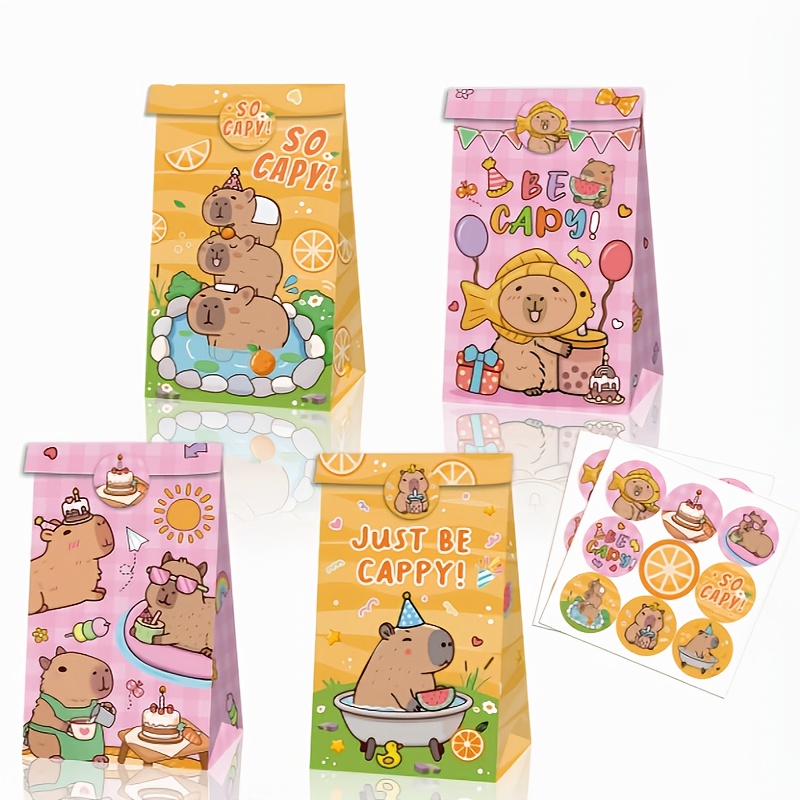 12/24/48pcs Capybara Candy Bag - Event Party Box のレビューと価格