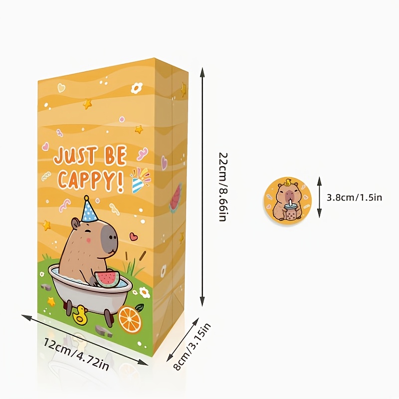12/24/48pcs Capybara Candy Bag - Event Party Box のレビューと価格