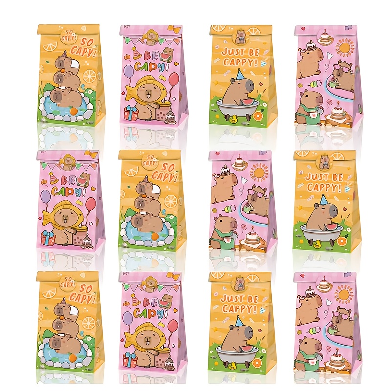 12/24/48pcs Capybara Candy Bag - Event Party Box のレビューと価格