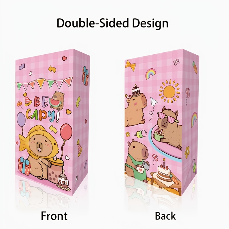 12/24/48pcs Capybara Candy Bag - Event Party Box のレビューと価格