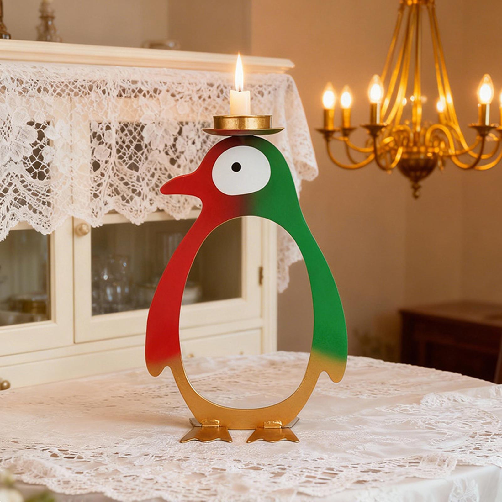 Tea Light Candle Holder Pengui - Centerpiece Stick のレビューと価格