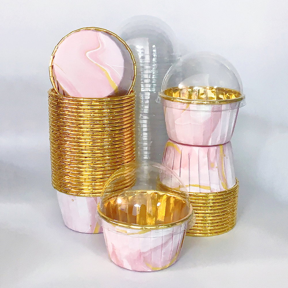 Set, 50pcs Disposable Cupcake  - Plastic Cup 50Pcs のレビューと価格