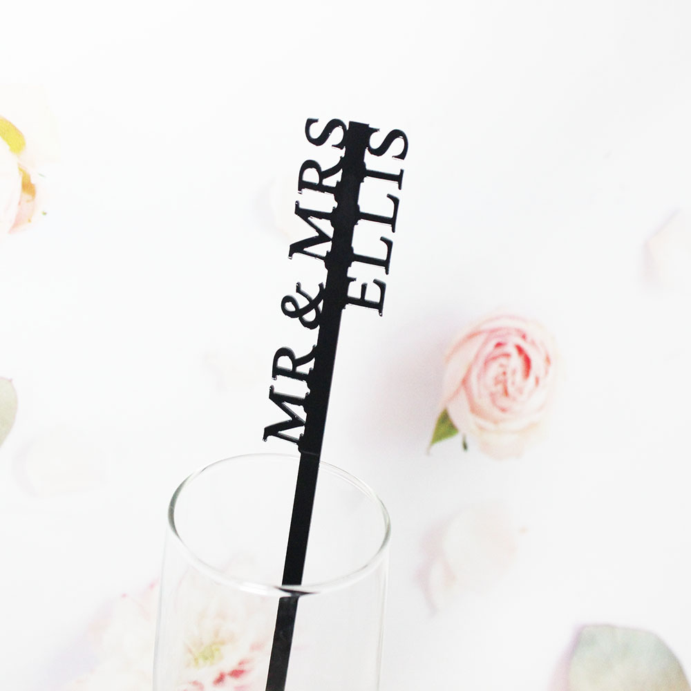 Personalized Drink Stirrers We - Centerpiece Stick のレビューと価格