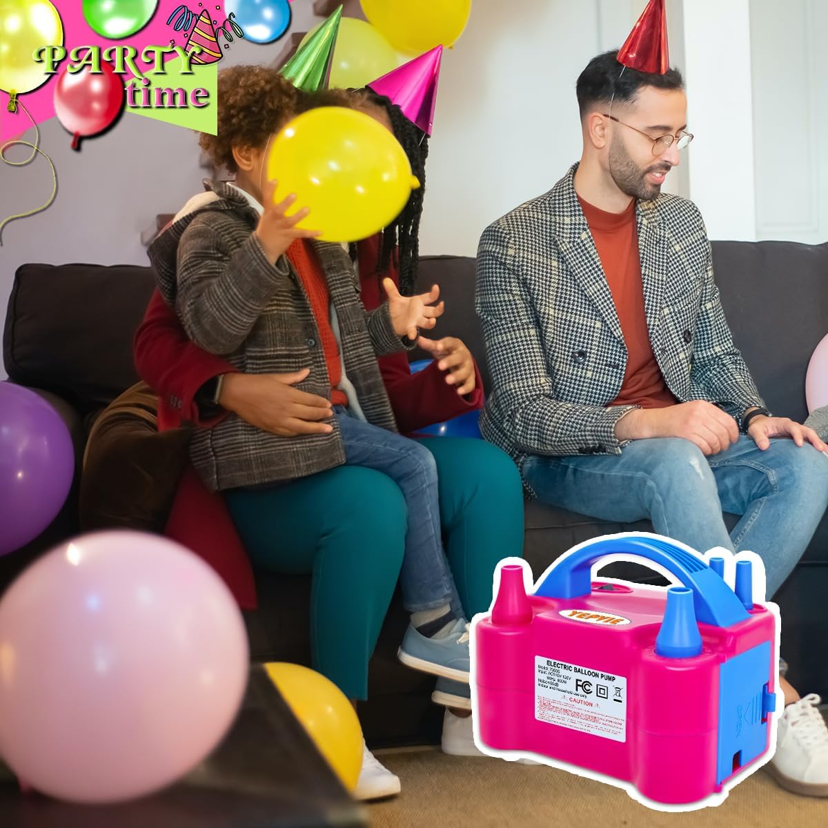 Electric Balloon Pump with 14  - Balloon Arch Kit のレビューと価格