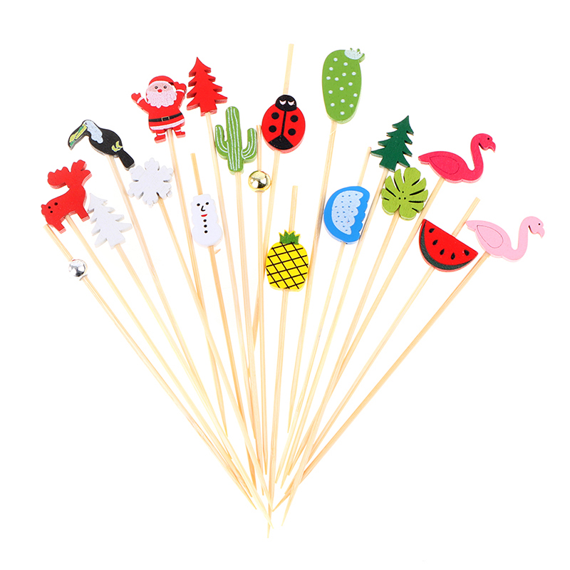 50/100Pcs Star Disposable Bamb - Centerpiece Stick のレビューと価格
