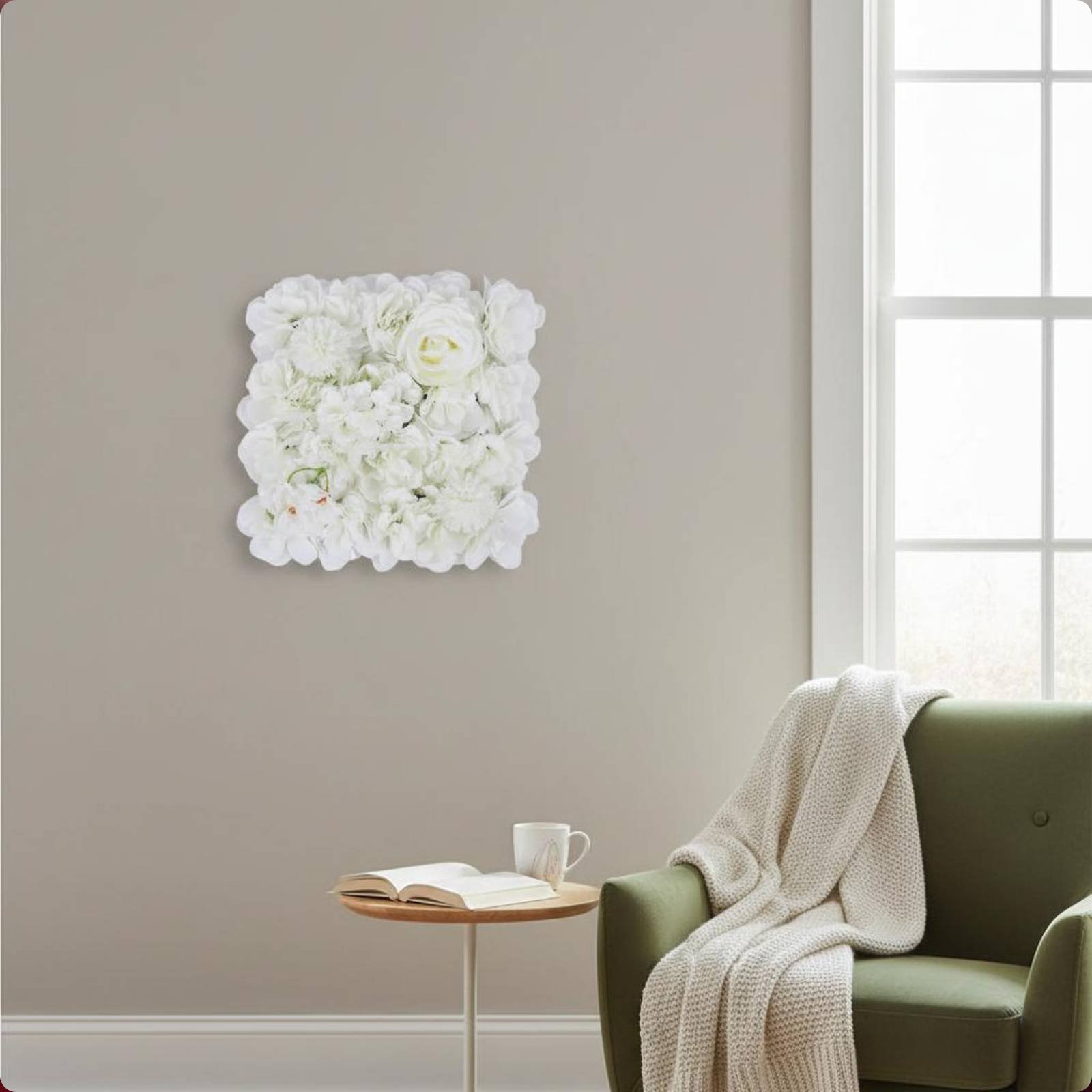 Artificial Blossom Wall Panel  - Flower Wall Panel のレビューと価格