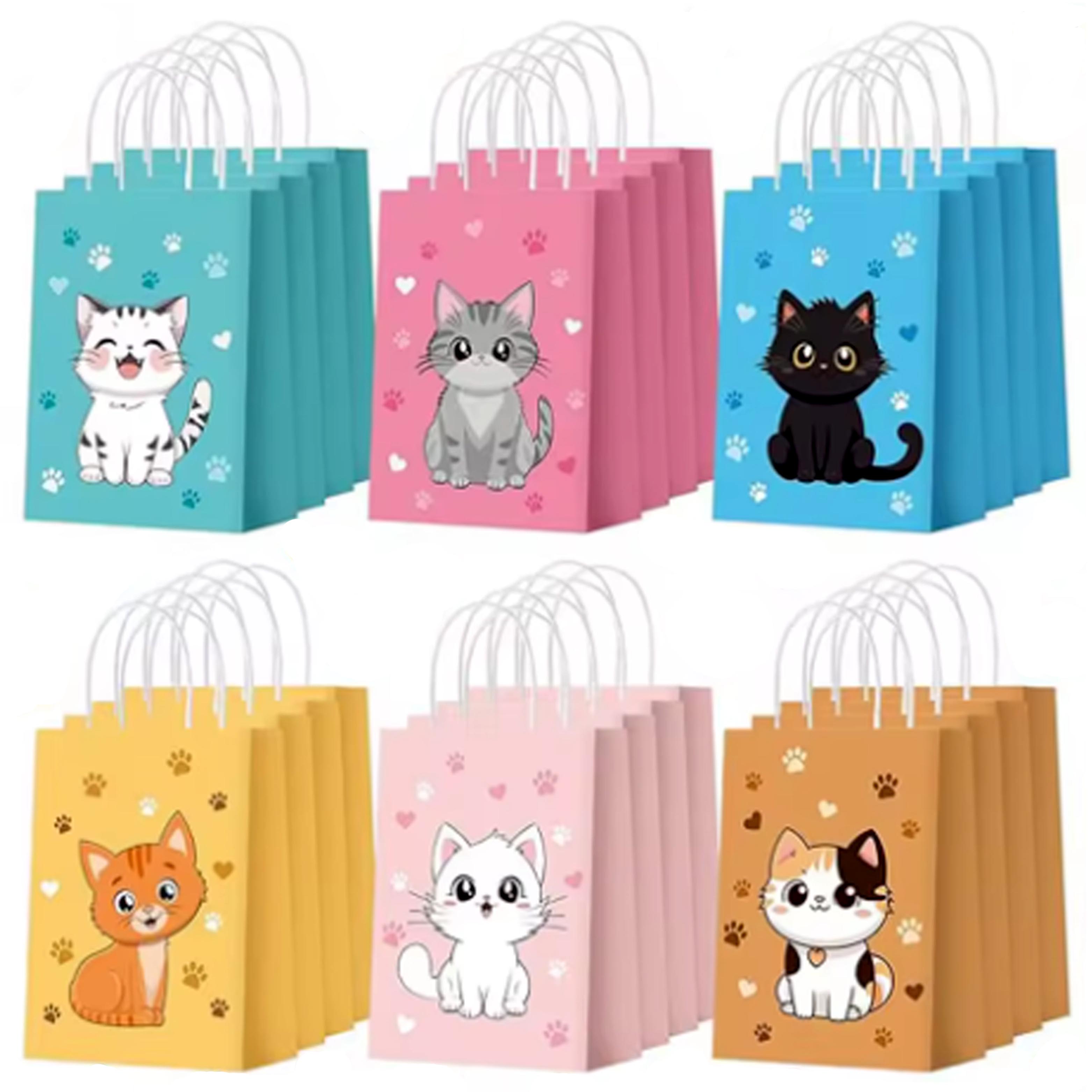 6-48Pcs Colorful Cartoon Cat P - Event Party Shop のレビューと価格