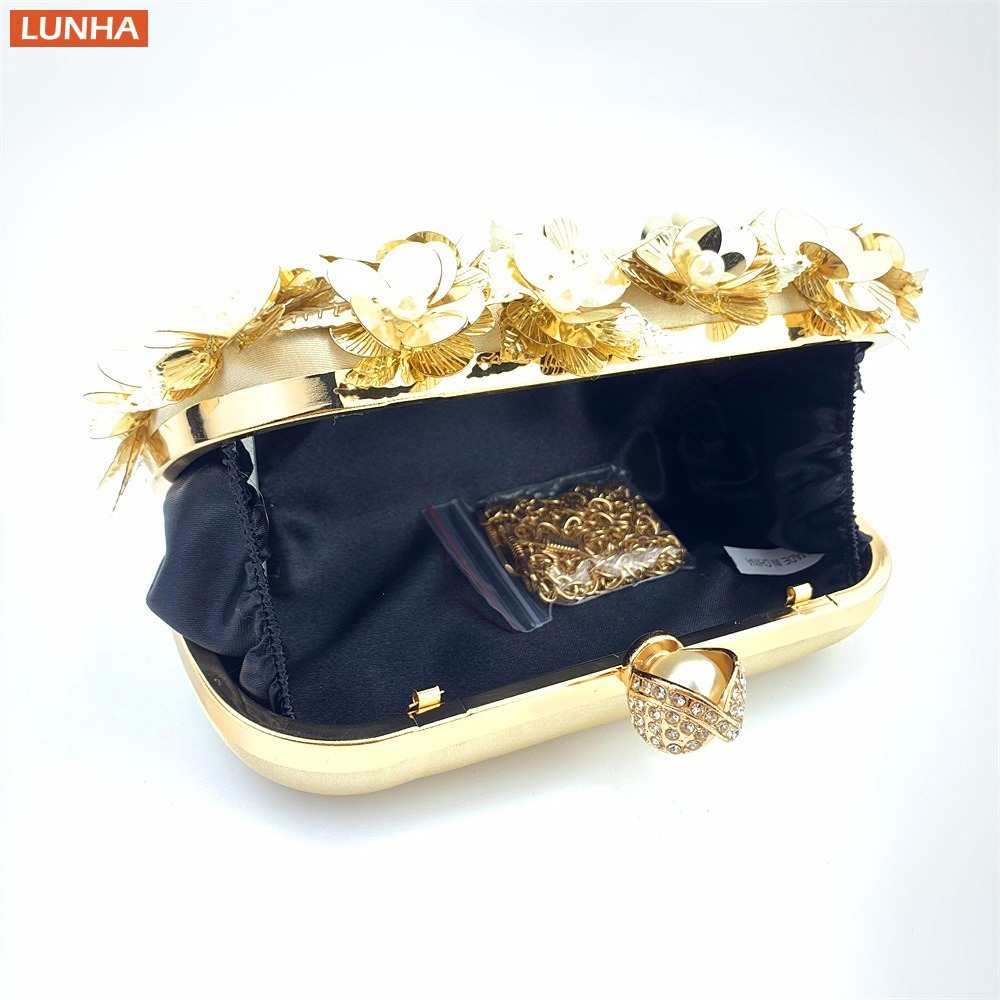 Women's Luxury Pearl Clutch Bo - Event Party Box のレビューと価格