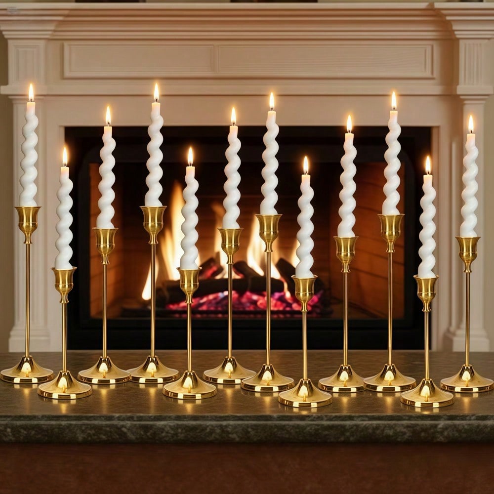 36 Pcs Taper Candle Holders Bu - Centerpiece Stick のレビューと価格