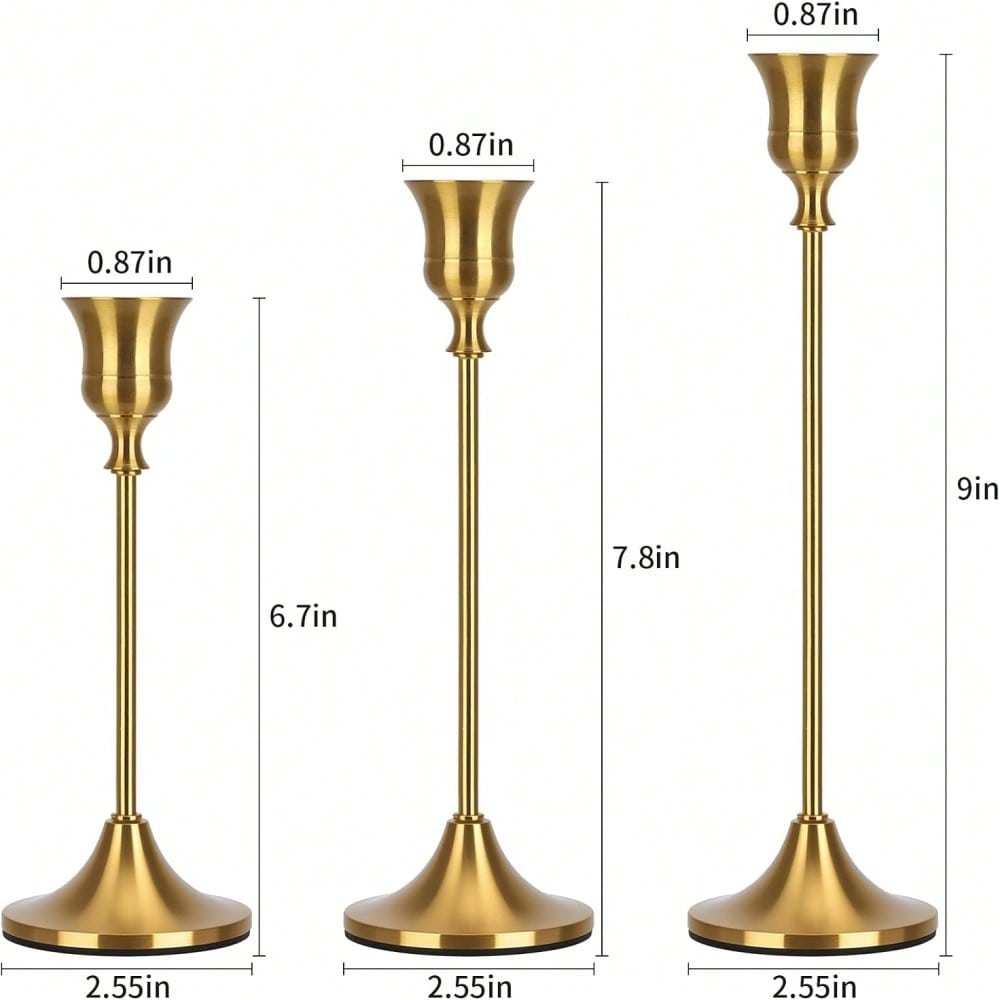 36 Pcs Taper Candle Holders Bu - Centerpiece Stick のレビューと価格