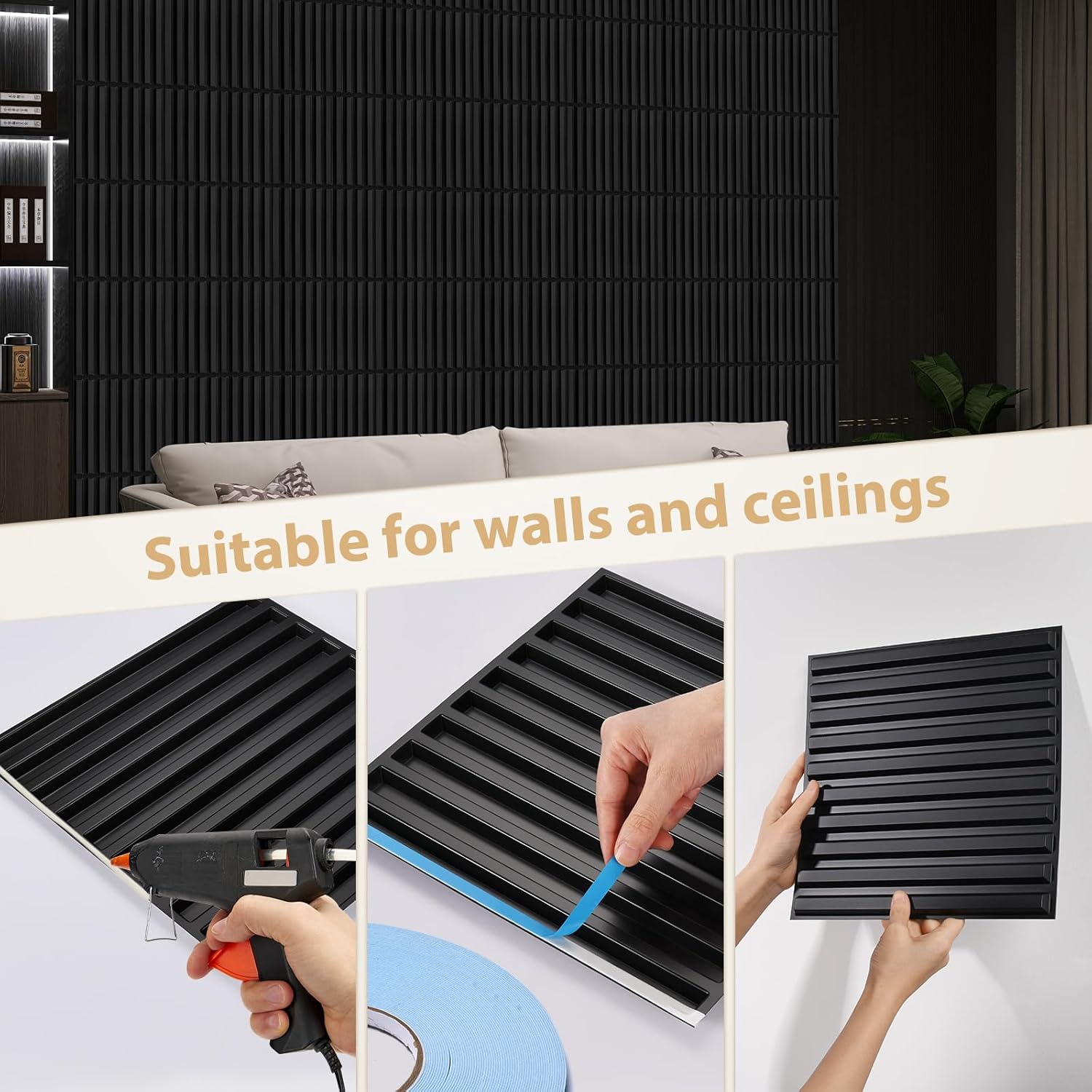 30 Pack 3D Wall Panels for Int - Flower Wall Panel のレビューと価格