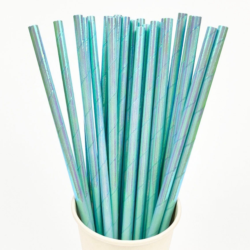 25Pcs Pearlescent Bronzing Pap - Paper Straw Color のレビューと価格