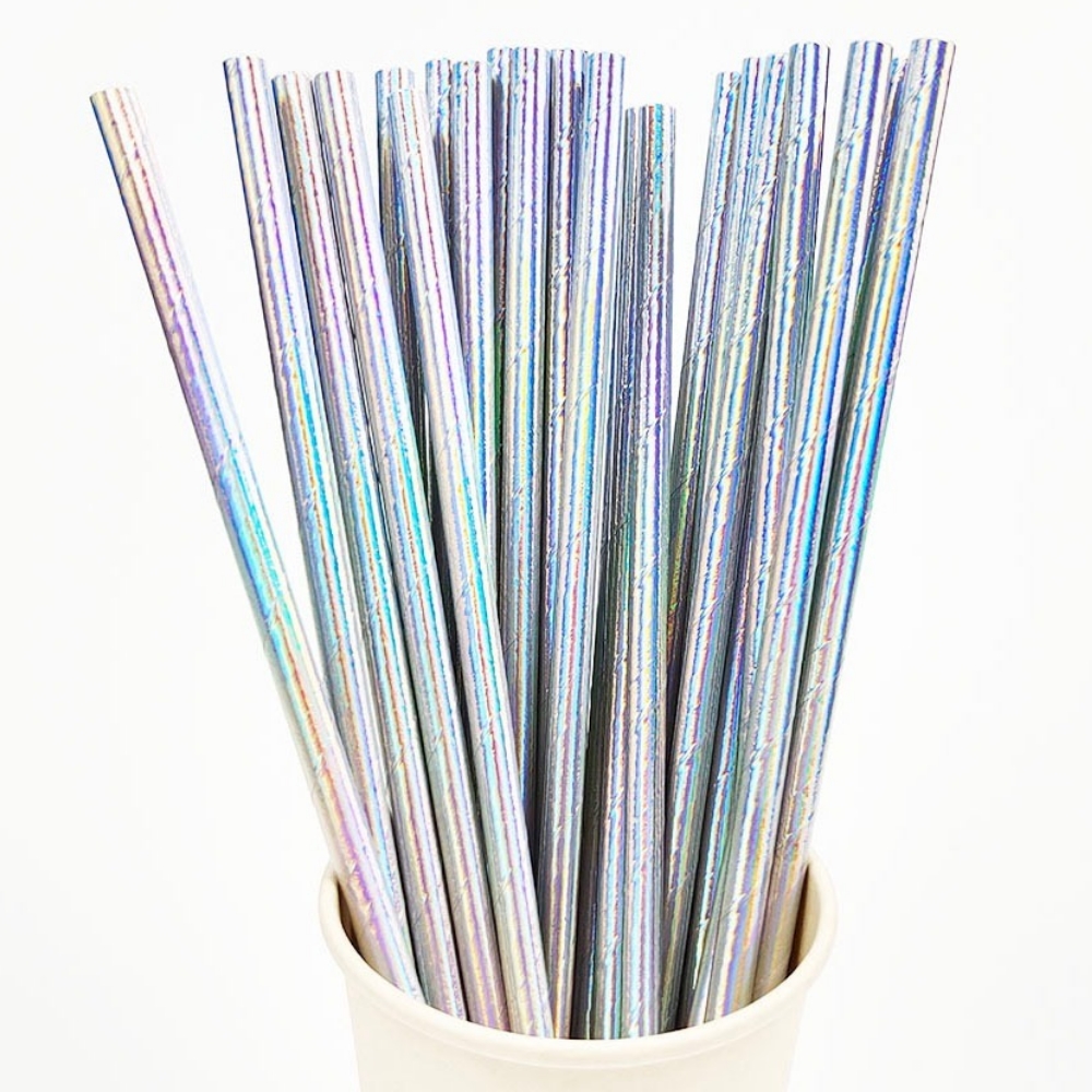 25Pcs Pearlescent Bronzing Pap - Paper Straw Color のレビューと価格